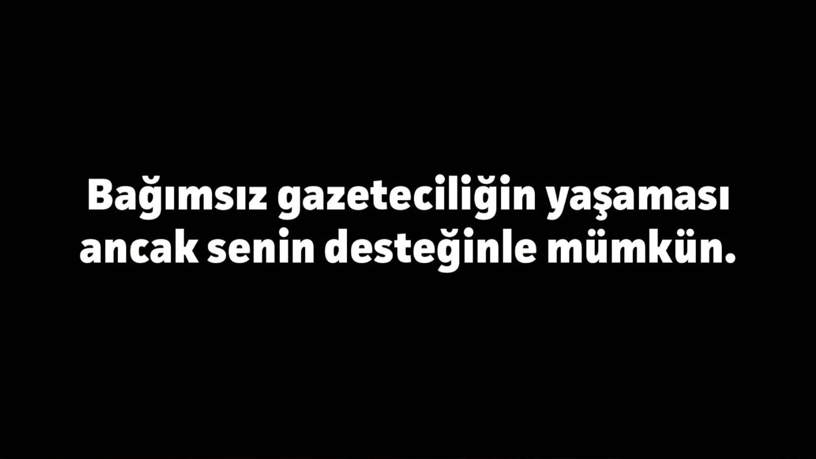 Bağımsız gazeteciliğin yaşaması ancak sizin  desteğinizle mümkün; T24'ün arkasındaki tek güç siz olun, reklamsız T24'e abone olun!