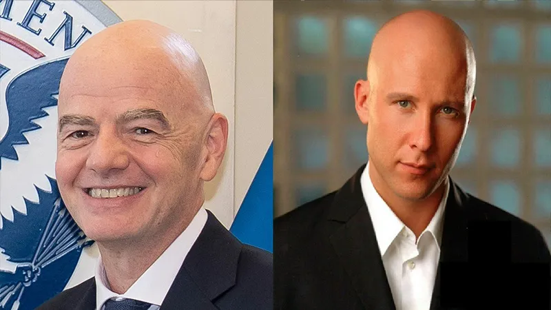 Gianni Infantino ve Lex Luthor!