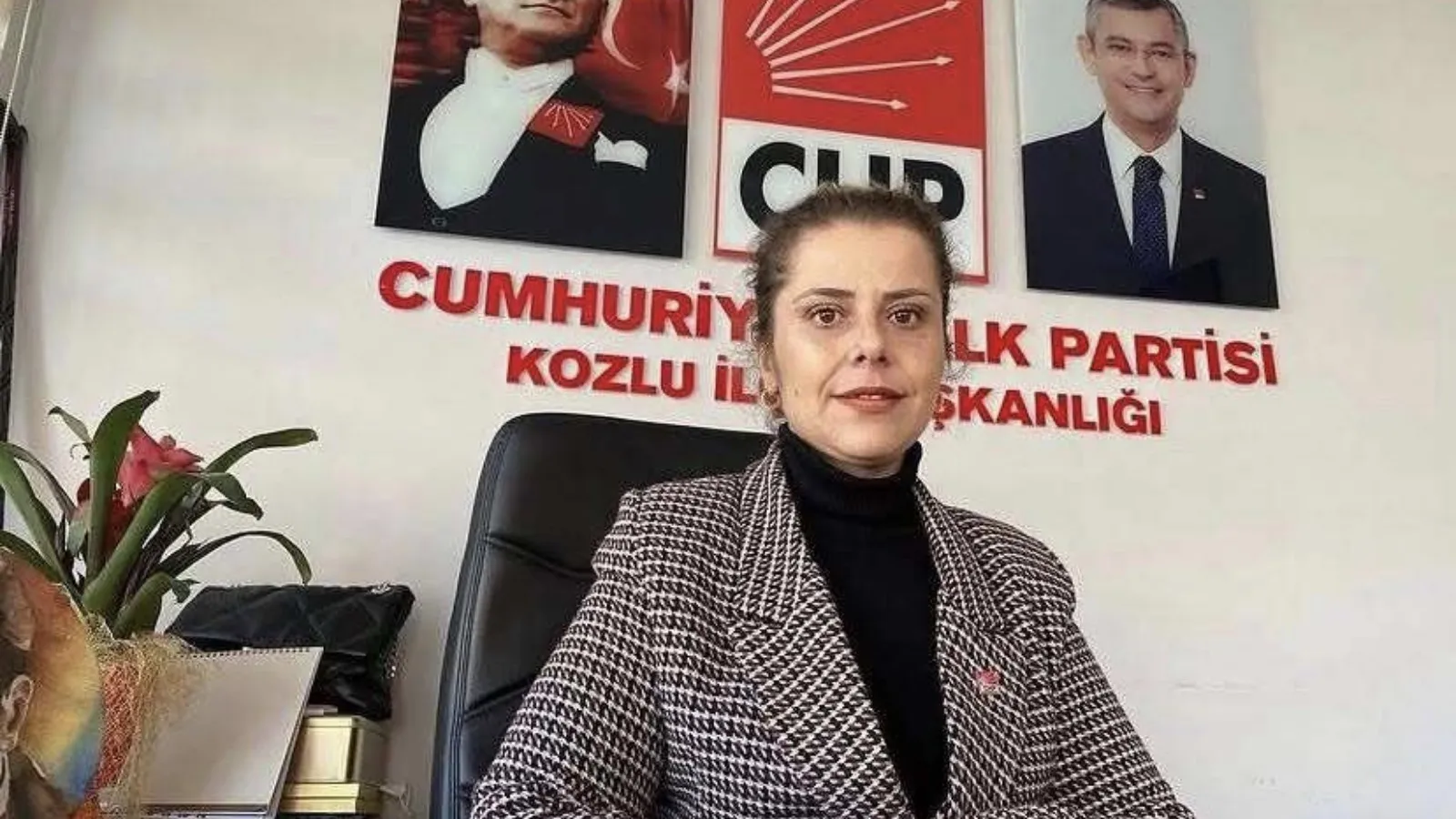 CHP Kozlu İlçe Başkanı Aslan, görevden alındı