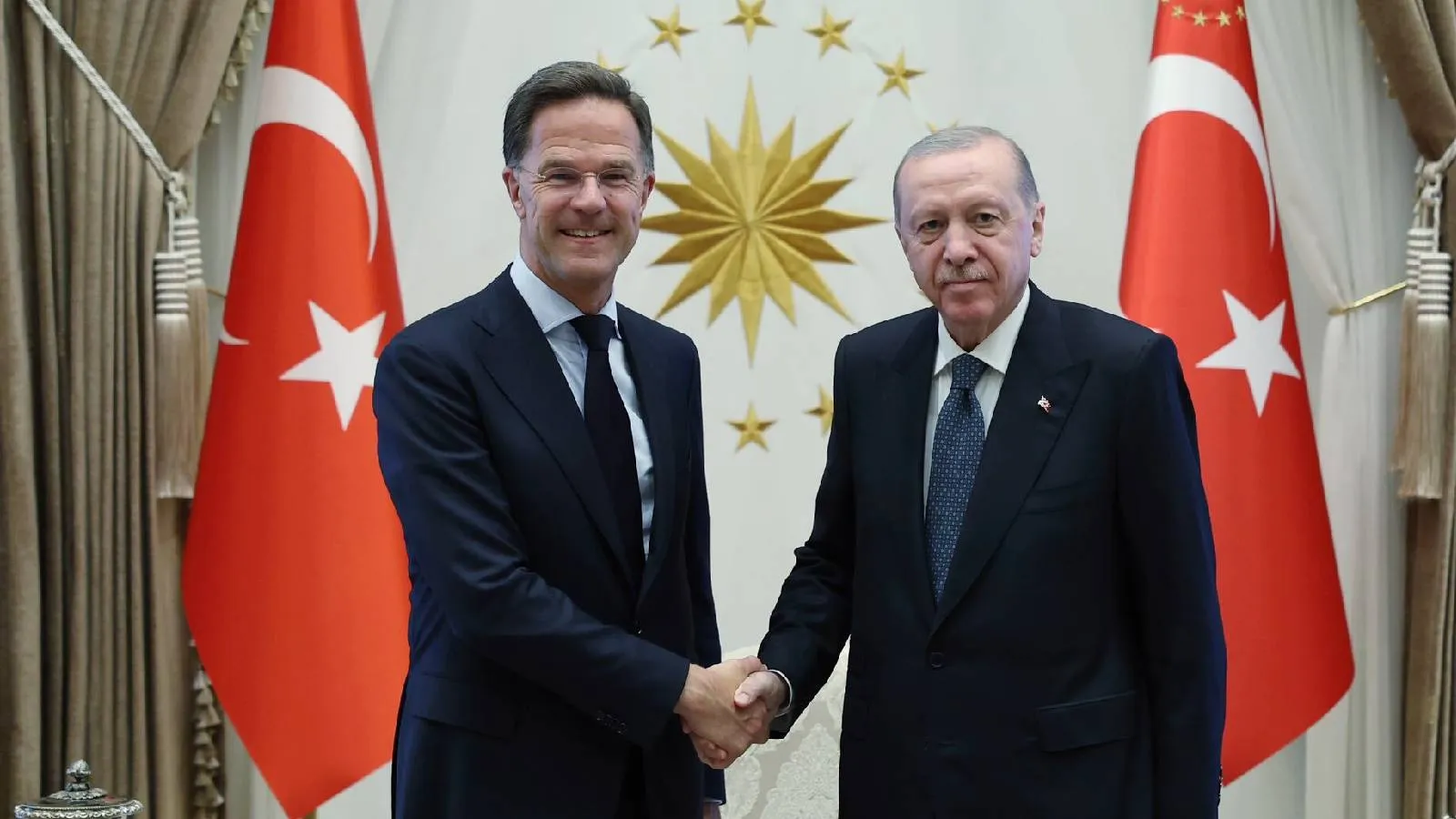 Cumhurbaşkanı Erdoğan, NATO Genel Sekreteri Rutte ile görüştü