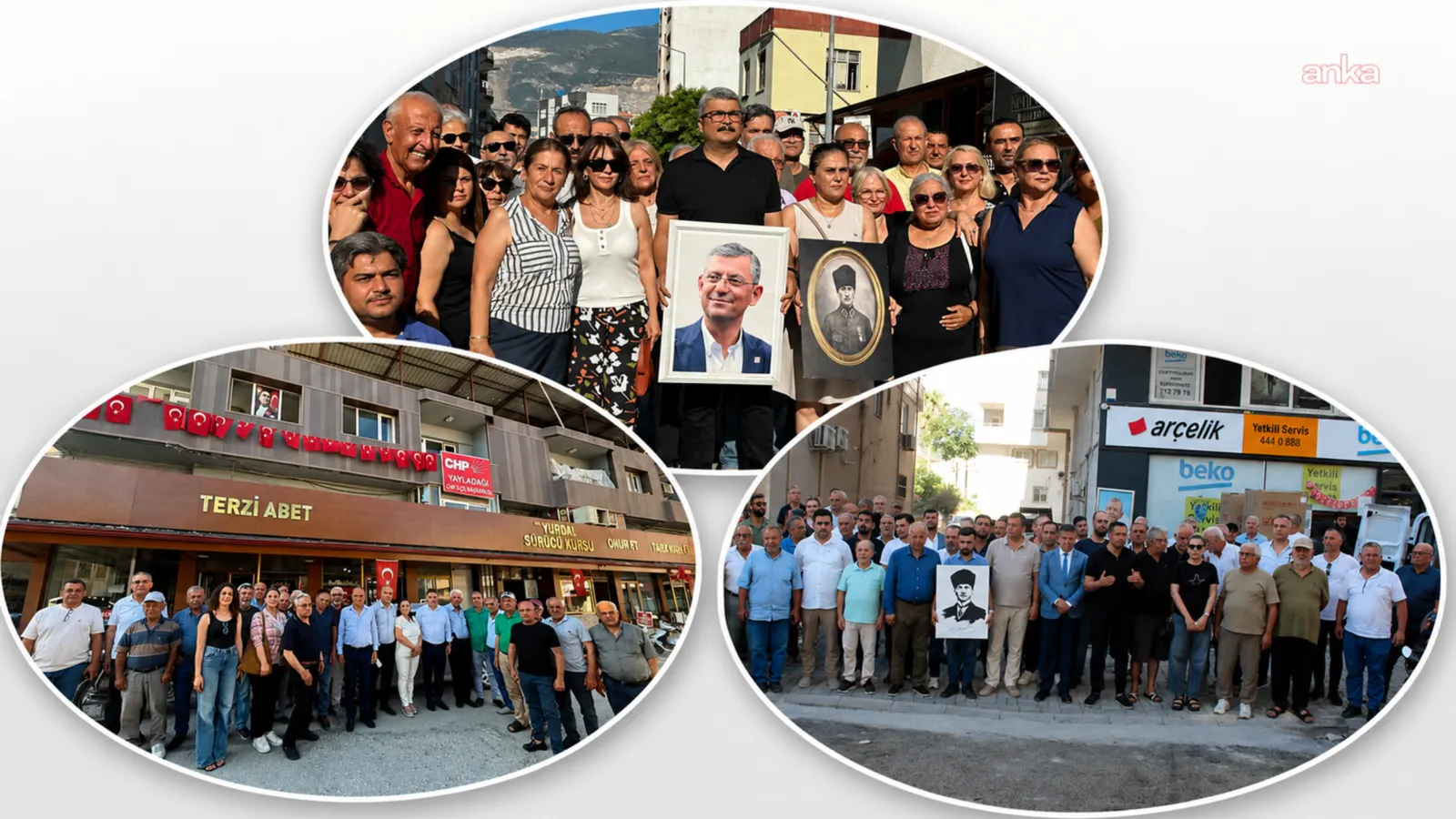Hatay’da CHP’li üç merkez ilçe başkanı ve yönetimi partilerinden istifa edip Yeni Parti'ye geçti