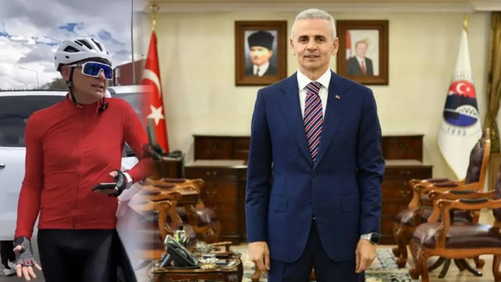 Bisiklet taytının Meclis'te gündem olmasının ardından görevden alınan Vali Çiçekli için imza kampanyası