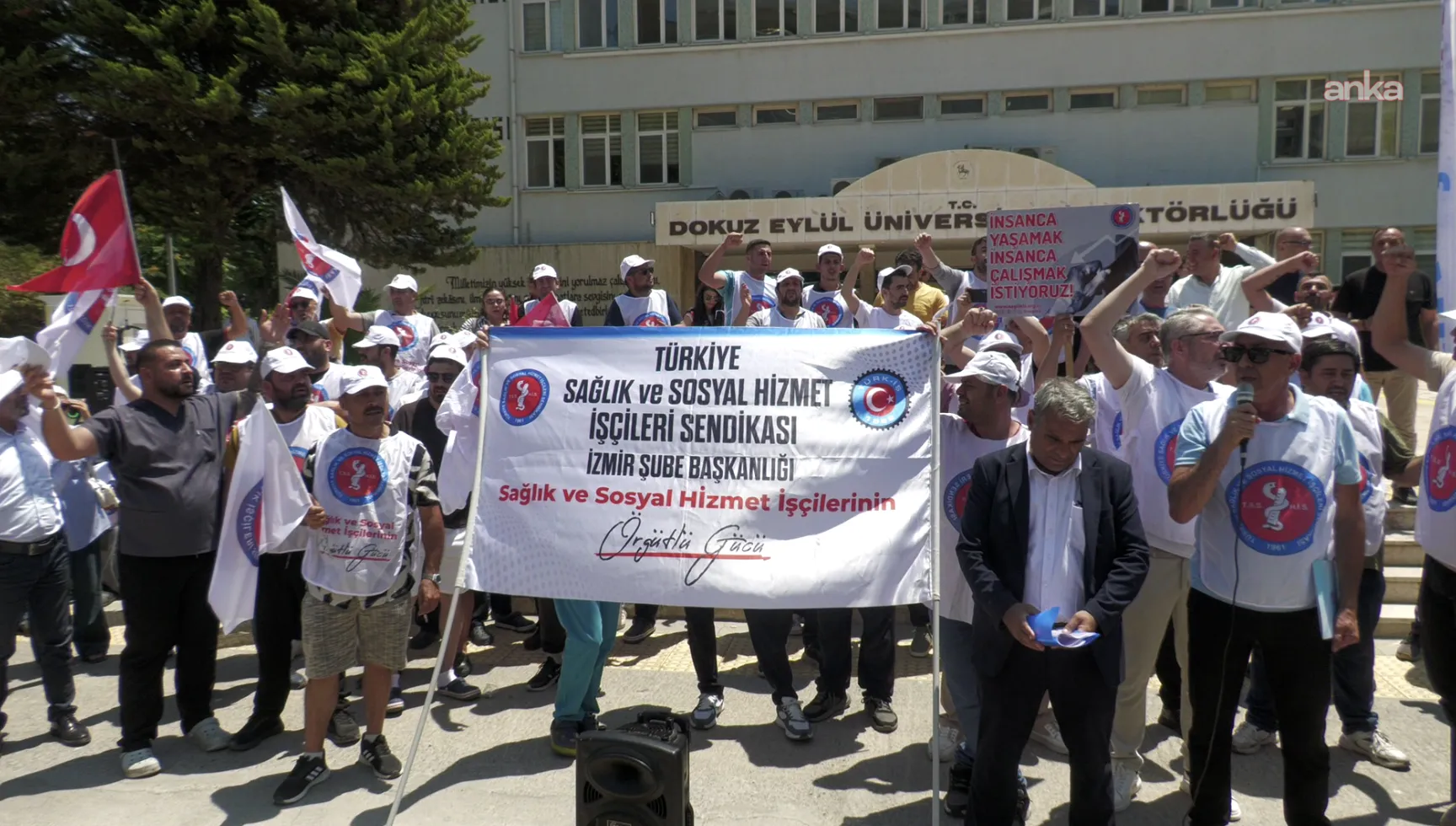 Türkiye Sağlık-İş'ten Dokuz Eylül Üniversitesi'nde mobbing ve hukuksuz uygulama iddiası