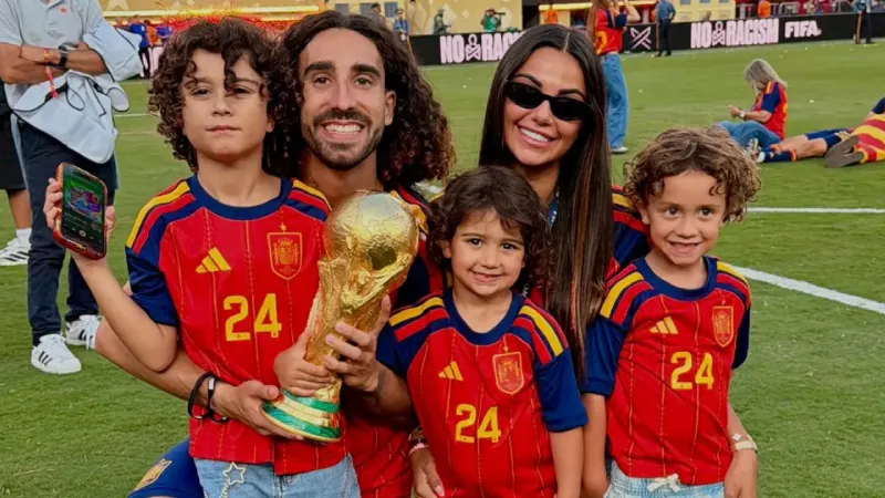 Marc Cucurella'nın uzun saçlarının ardındaki gerçek ortaya çıktı: Gözyaşları ile anlattılar!