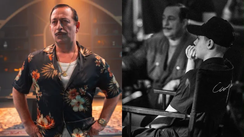 Cem Yılmaz'ın oğlu Kemal'den 'GORA 4 GORA' setine ziyaret: Babasının koltuğuna oturdu