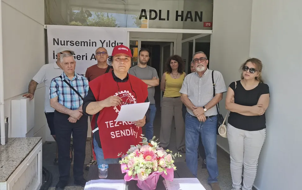 EMO İstanbul Şubesi'nden çıkarılan mühendis Nursemin Yıldız: Hukuksuz şekilde işten çıkarıldım, direneceğim
