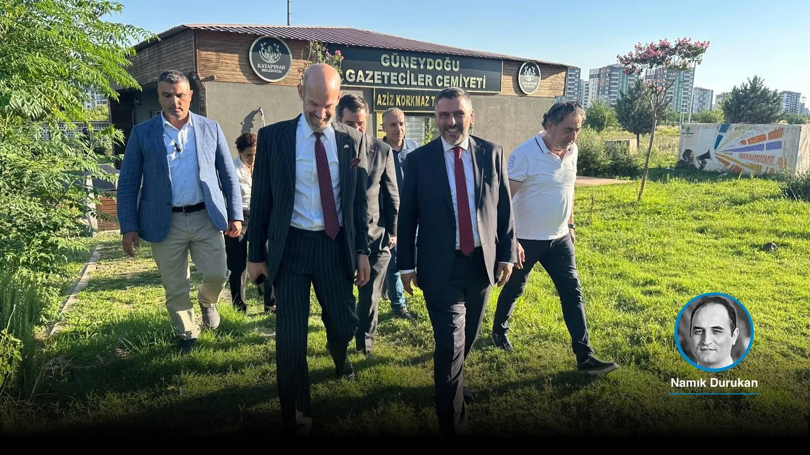 ABD heyetinden Diyarbakır teması: GGC'de 'Barış ve Demokratik Toplum Süreci' masaya yatırıldı