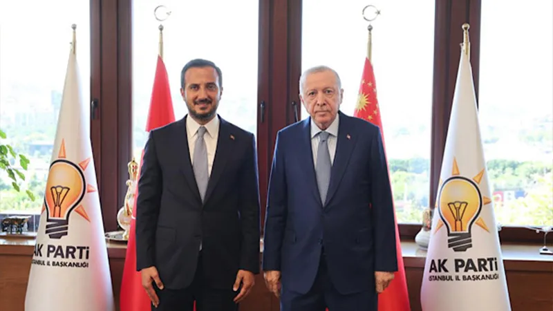 Cumhurbaşkanı Erdoğan'dan AKP İstanbul İl Başkanlığı’na ziyaret