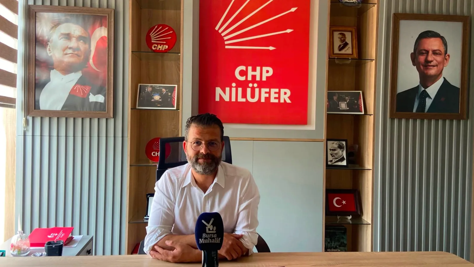 Görevden alınan CHP Nilüfer İlçe Başkanı: Görevimiz Nilüfer'i Yeni Parti’nin kalesi yapmak