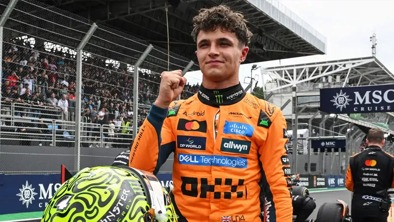 Lando Norris'a 10 sıra grid cezası