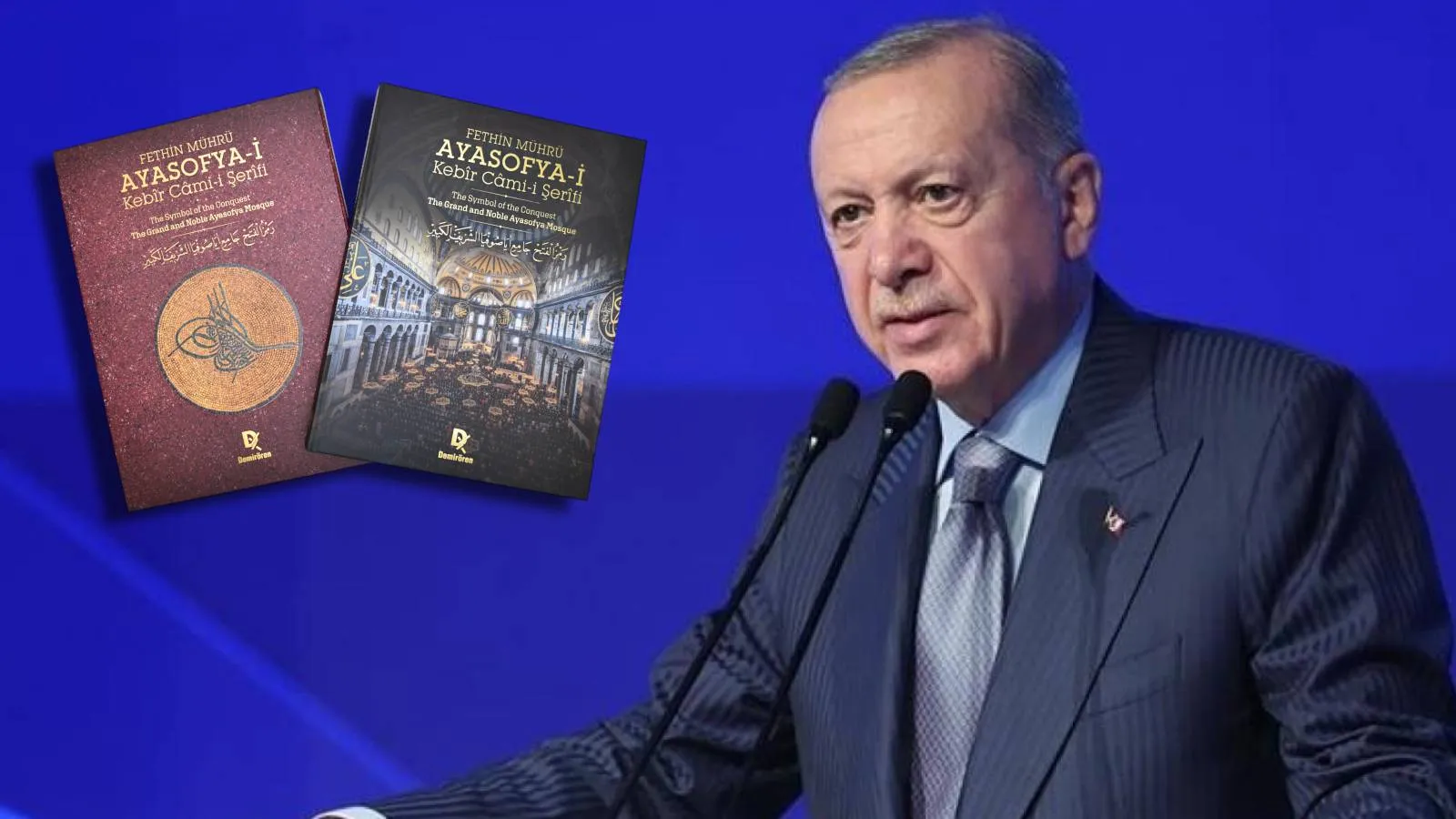 Ayasofya'nın yeniden ibadete açılışının 6. yılına özel koleksiyon eser yayımlandı, takdim yazısı Erdoğan'dan: Çağ açıp çağ kapatan fethin mührü