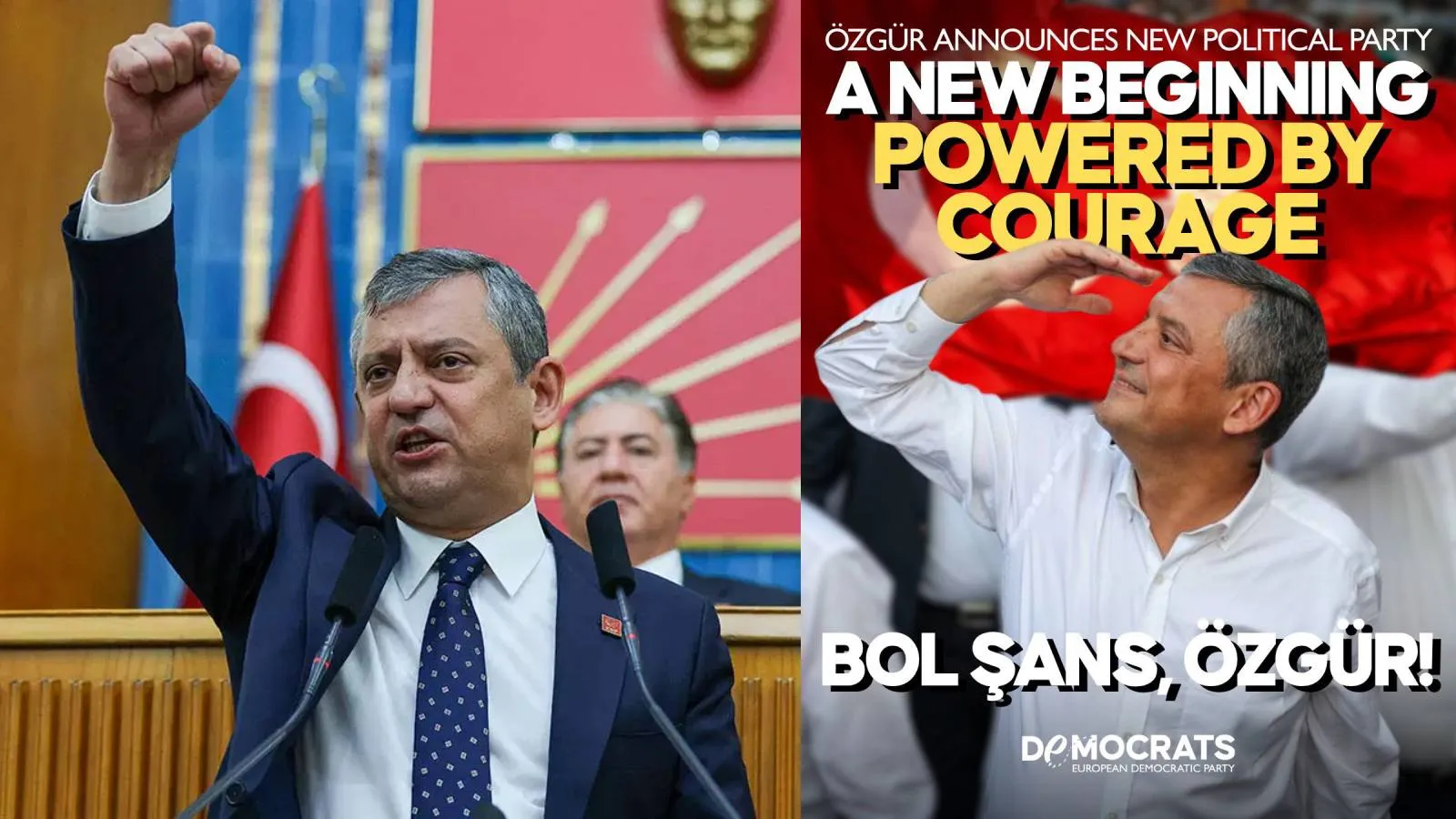 AP'nin merkez sol partisi "Bol şans, Özgür" diyerek Özel'i kutladı: Yeni başlangıç Türkiye'nin karanlık dönemden çıkmasına yardımcı olsun