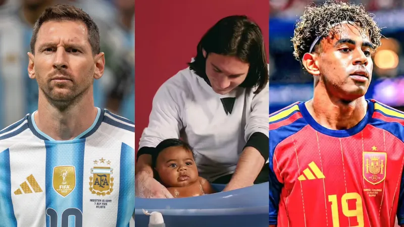 Lionel Messi, 19 yıl önce "el verdiği" Yamal ile Dünya Kupası finalinde karşılaşacak