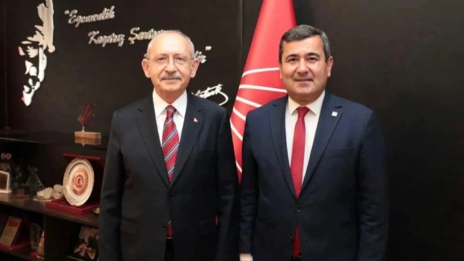 CHP'de mutlak butlan yönetimi tarafından atanan il başkanını oğlu da kabul etmedi