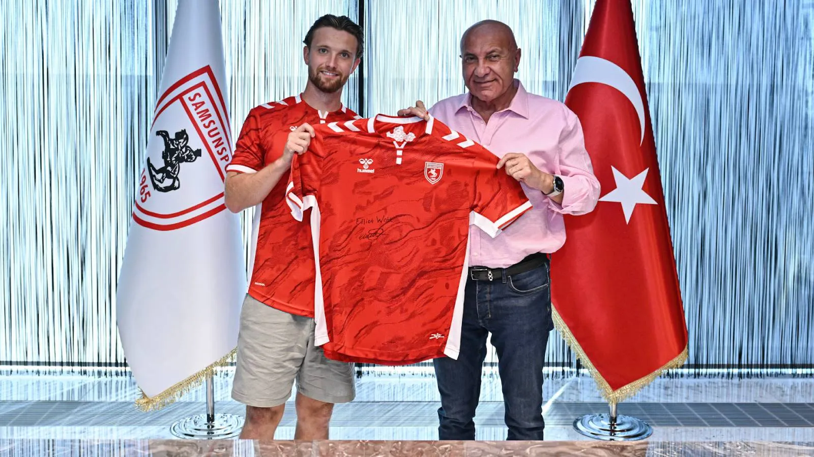 Samsunspor, Elliot Watt'ı kadrosuna kattı