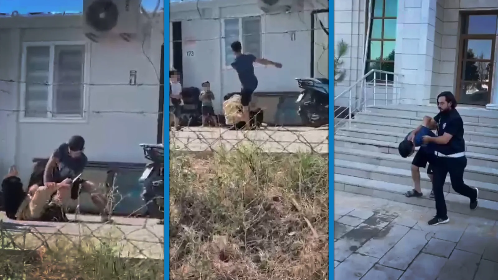 Ayrılmak isteyen eşini döven şüpheli tutuklandı