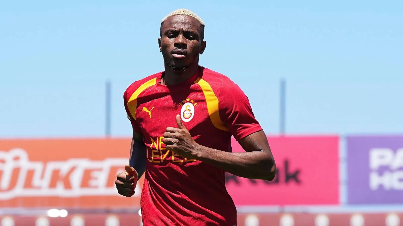 Galatasaray'da Osimhen idmanlara başladı