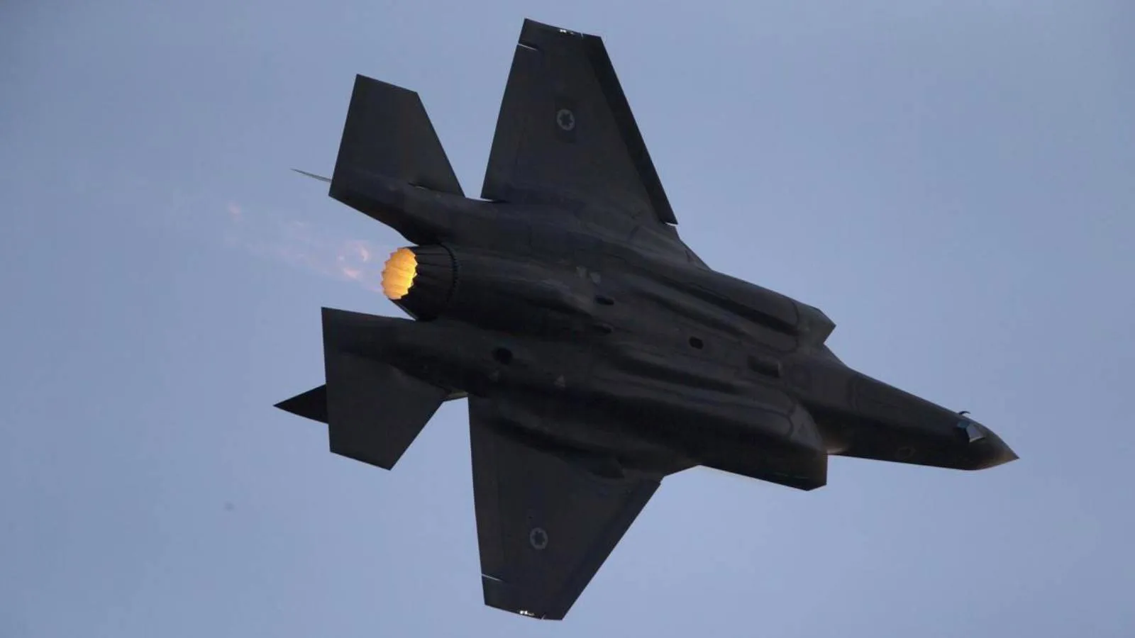İsrail Hava Kuvvetlerin'e ait bir F-35