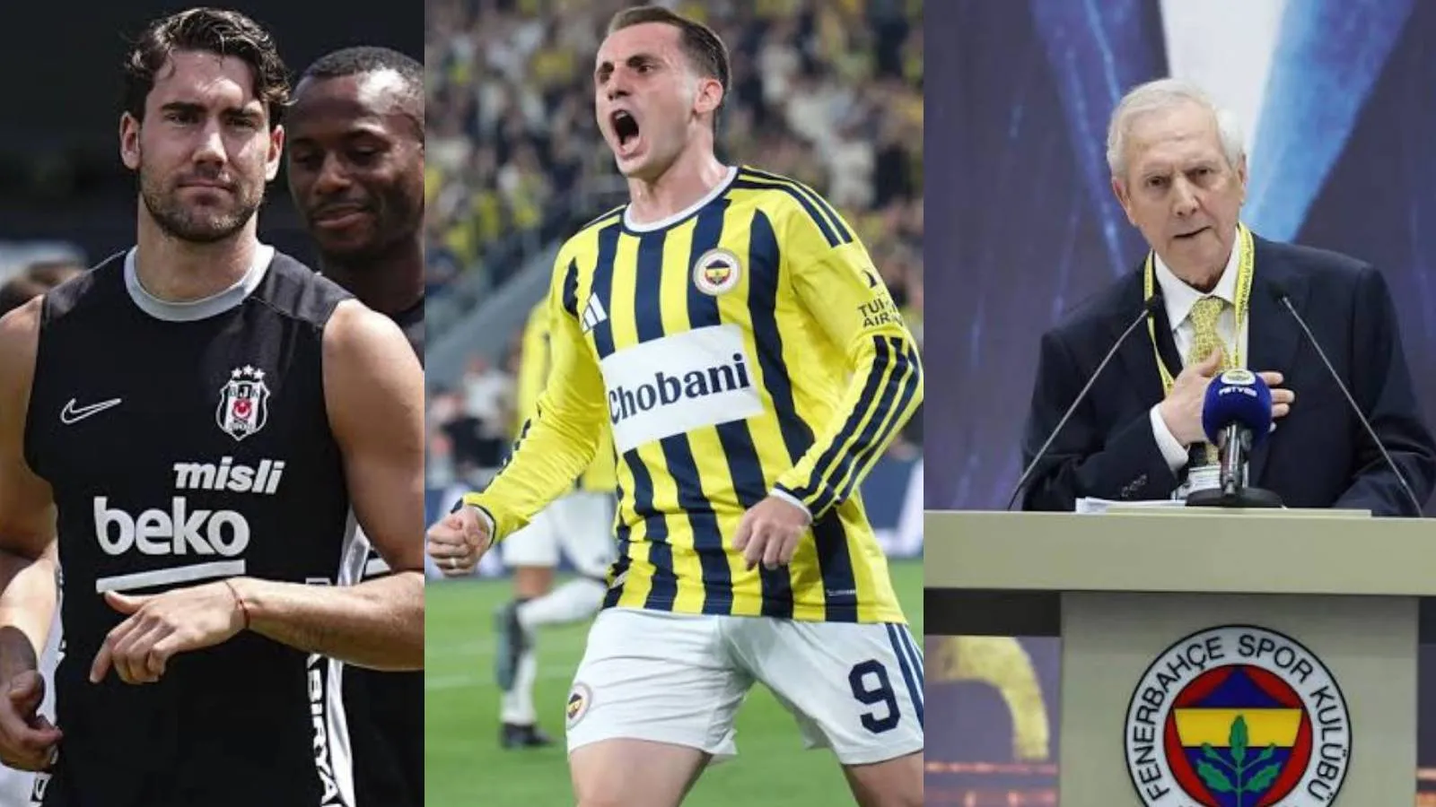 Vlahovic, Kerem Aktürkoğlu ve Aziz Yıldırım PFDK'ya sevk edildi!