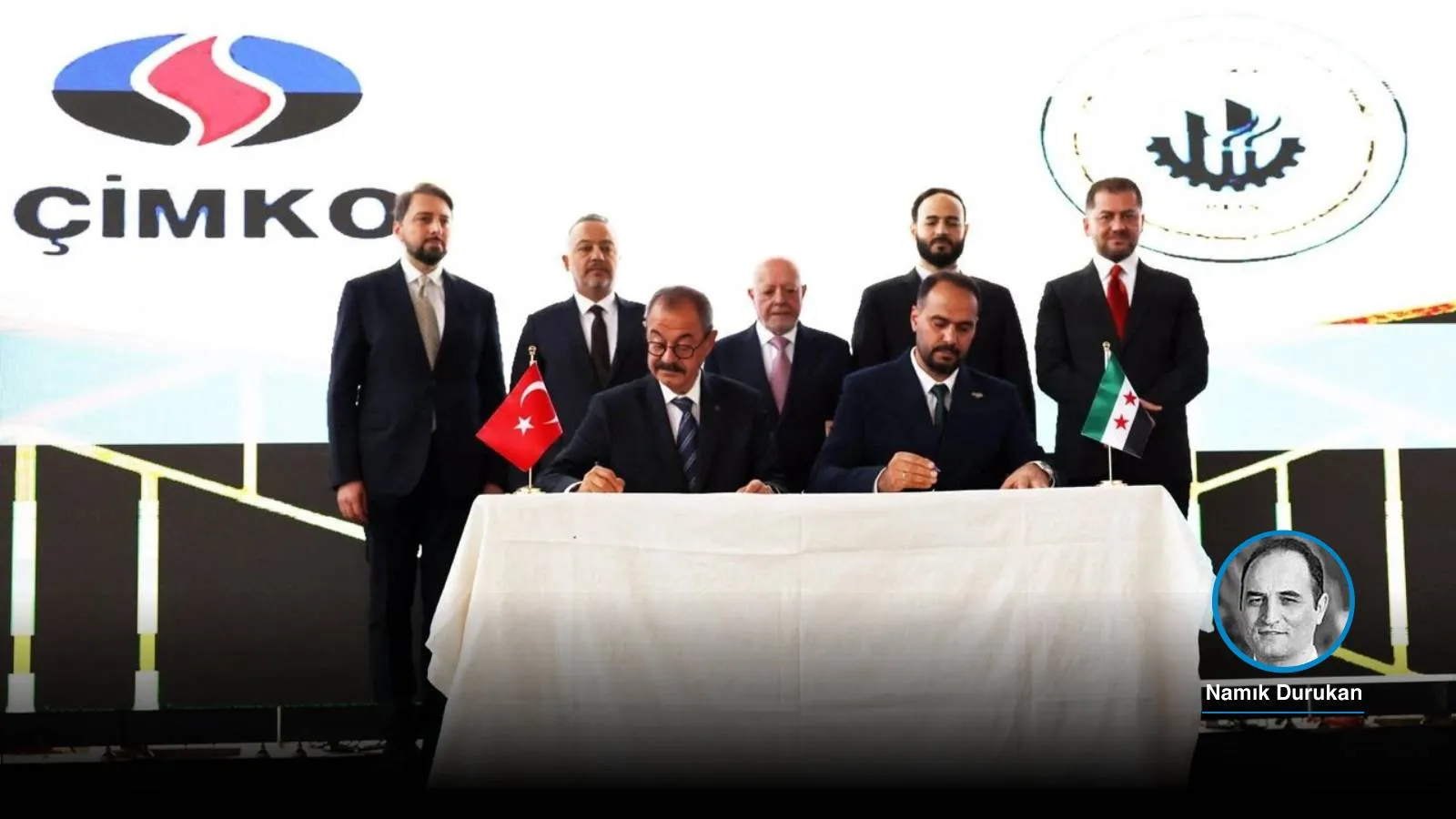 Gaziantep merkezli SANKO, Şam'da tamamen yıkılan çimento fabrikasını inşa edecek; 250 milyon dolarlık anlaşmaya imzalar atıldı
