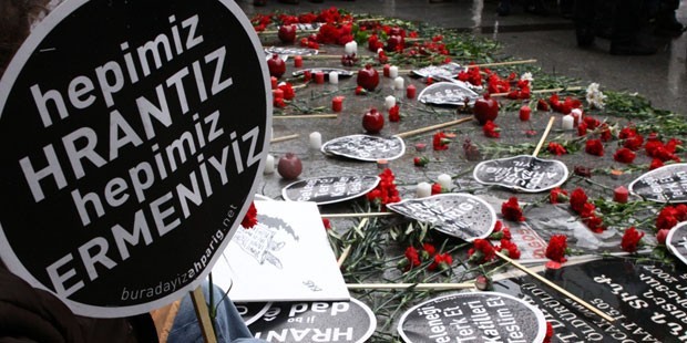 Hrant Dink ölümünün 6. yılında anıldı