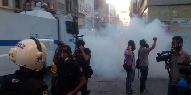 Taksim'de Atakan eylemine müdahale