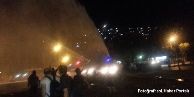 Ankara'da polis müdahalesi