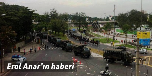 Brezilya’da darbe görüntüleri 