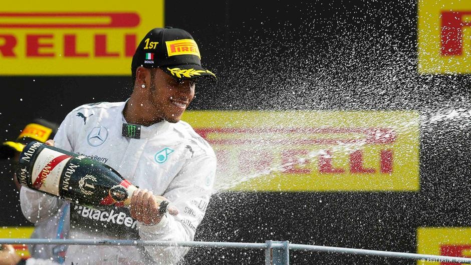 İtalya’da zafer Hamilton’un