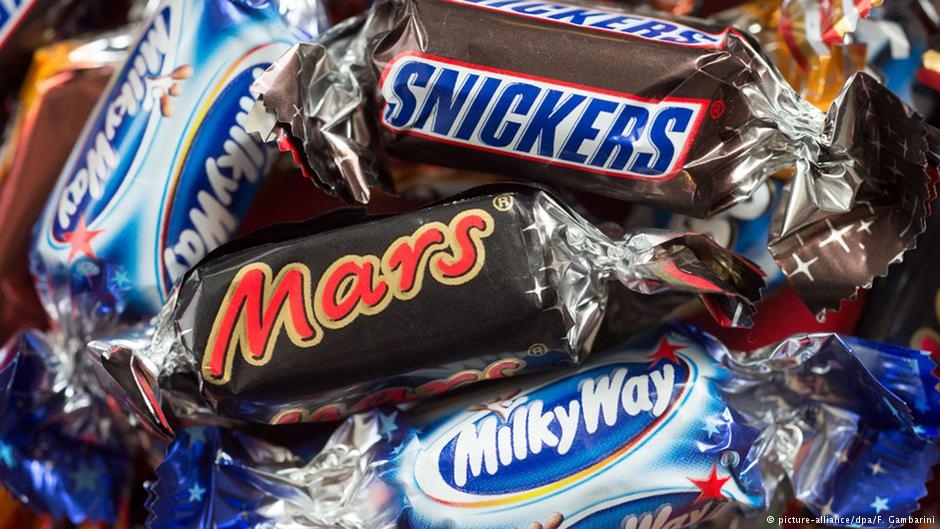Mars çikolatadan plastik çıktı