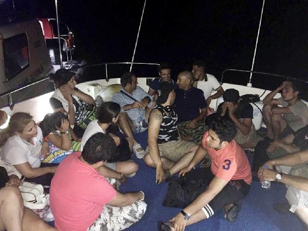 Bodrum'da 16 kaçak yakalandı