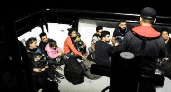 Bodrum'da 24 kaçak yakalandı