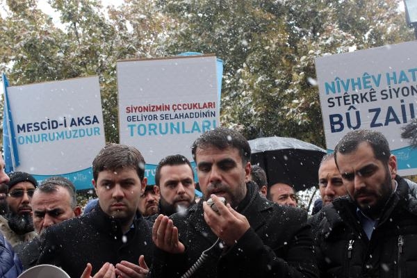 Kayseri’de Kudüs eylemi