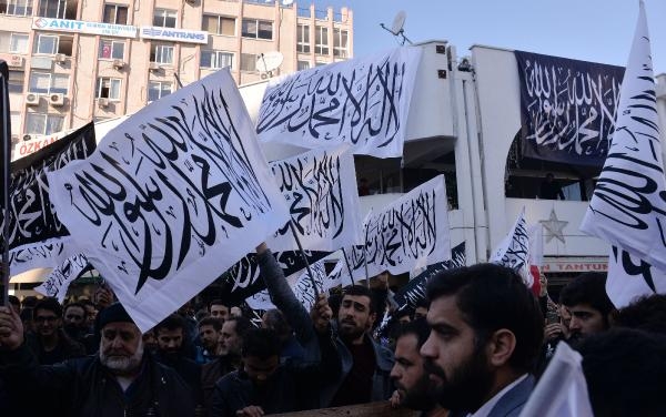 Mersin'de Kudüs protestoları