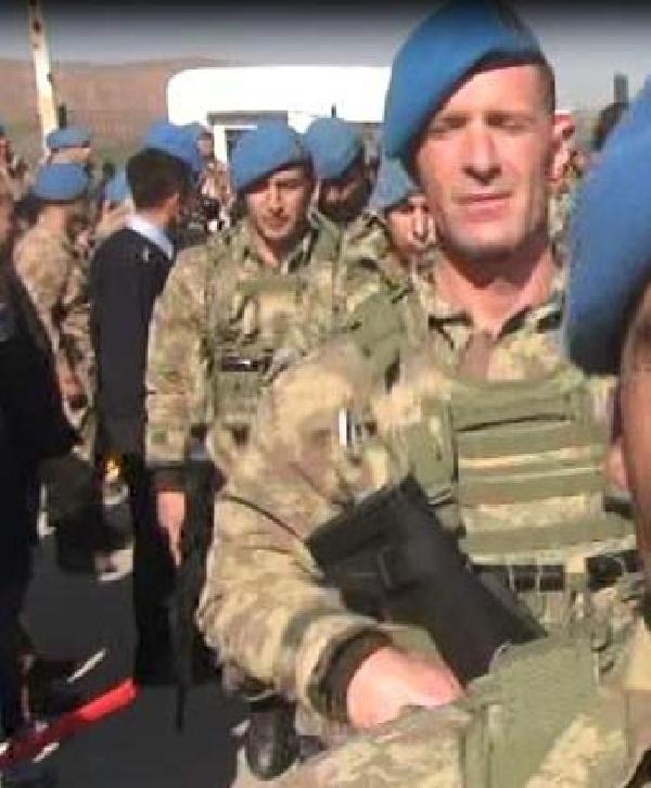 Şehit Uzman Çavuş Ünlü, Siirt'ten Afrin'e böyle uğurlanmıştı