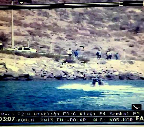 Bodrum'da 16 kaçak göçmen yakalandı