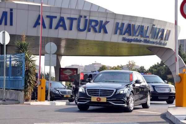Cumhurbaşkanı Erdoğan Kırgızistan'a gitti